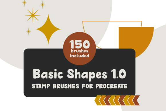 Download Procreate Basic Shapes 1.0 Stamp Brushes - Premium Resources