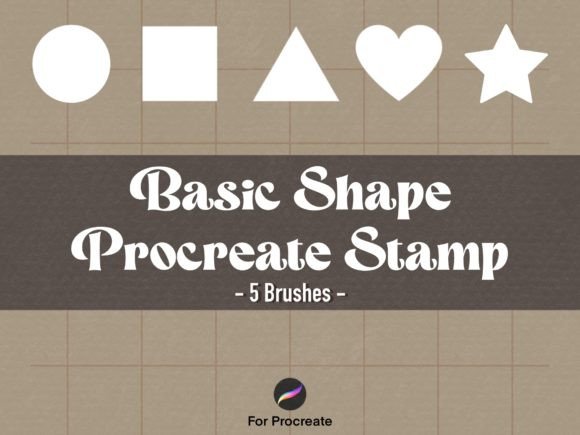 Download 5 Basic Shapes Procreate Brush Stamp - Premium Resources